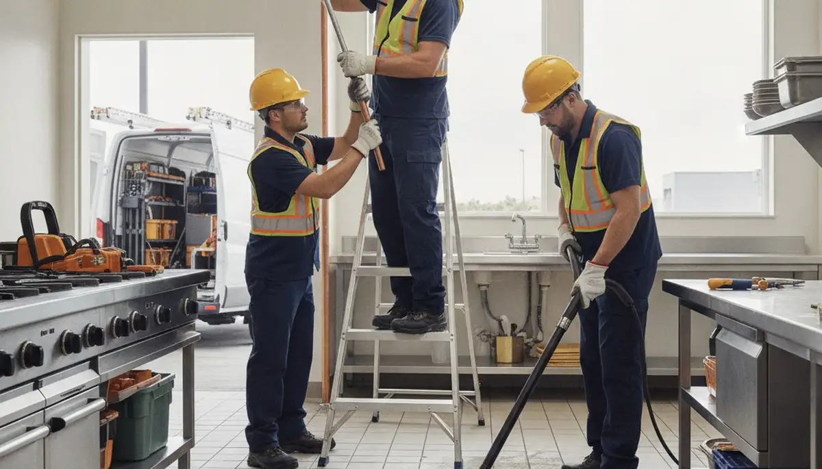 Emergency plumber in Scottsdale, AZ handling burst pipe and leak repair for a home