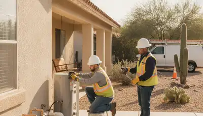 Scottsdale, AZ plumbing repair service for residential and commercial pipe and leak fixes