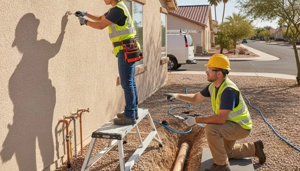 Plumbing repair service in Scottsdale, AZ for residential and commercial plumbing issues