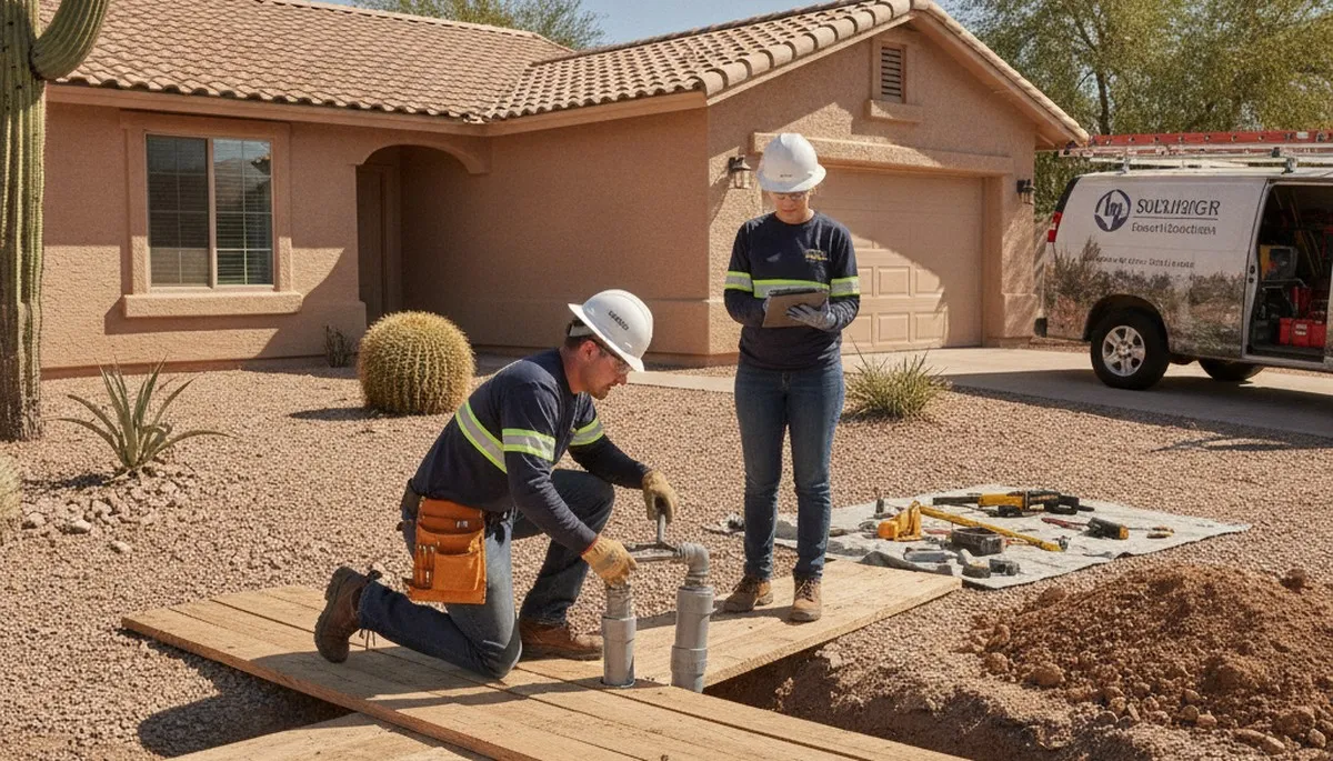Plumbing repair service in Scottsdale, AZ for homes and businesses