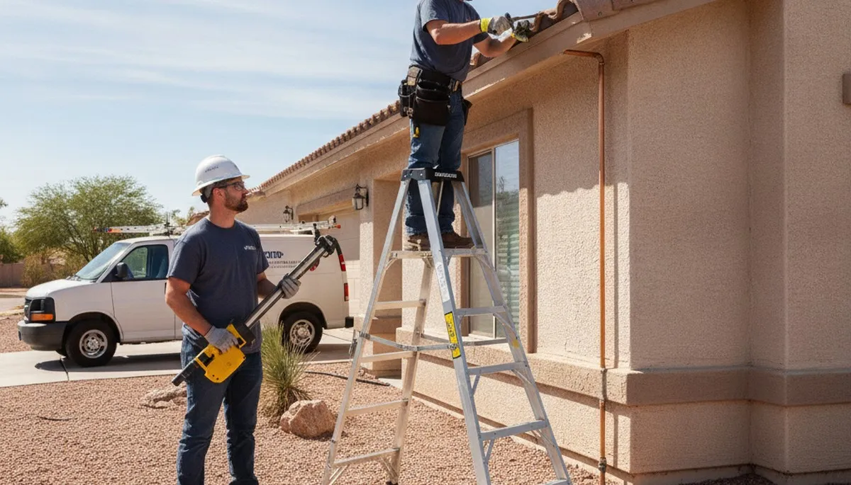 Scottsdale, AZ plumbing repair service truck for emergency leak and pipe repairs