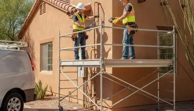 Scottsdale, AZ plumbing repair service truck for emergency leak and drain repairs