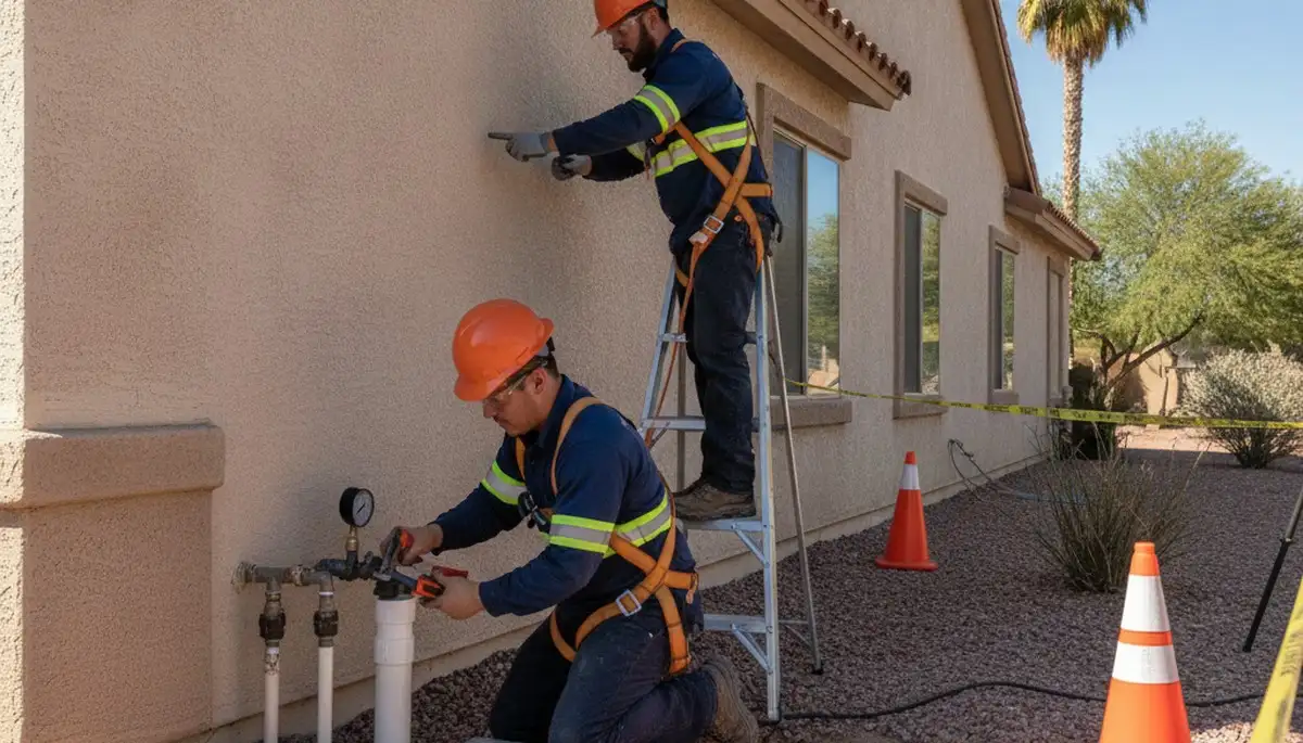Scottsdale AZ plumbing repair service for residential leak and pipe fixes
