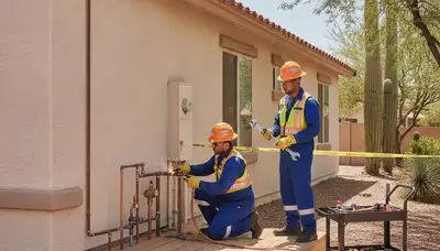 Scottsdale, AZ plumbing repair service for residential and commercial leaks, pipes, and fixtures