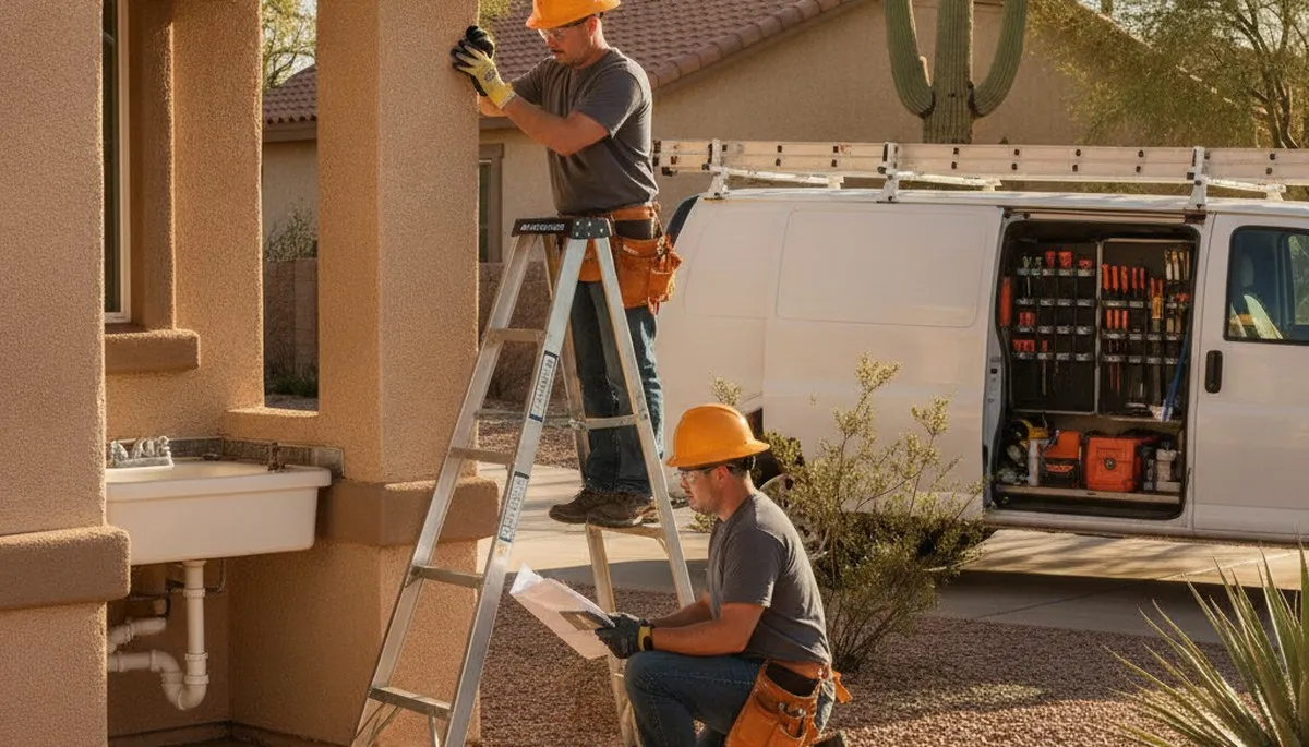 Plumbing repair service in Scottsdale, AZ for residential and commercial plumbing issues