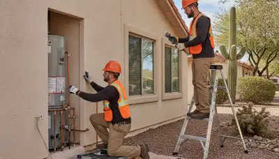 Scottsdale AZ plumbing repair technician for emergency leak and pipe repair service