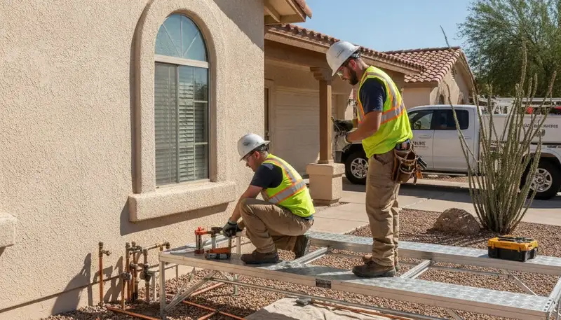 Plumbing repair service in Scottsdale, AZ for residential and commercial plumbing issues