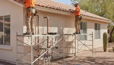 Scottsdale, AZ plumbing repair technician for residential pipe and leak repair service