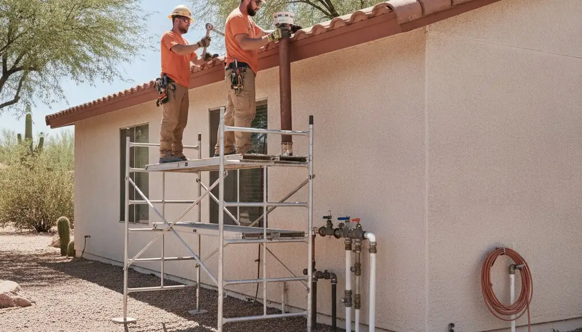 Scottsdale, AZ plumbing repair service for residential and commercial leak and pipe fixes