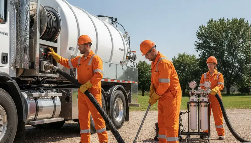 Septic pumping service in Scottsdale, AZ for home plumbing repair and backup prevention