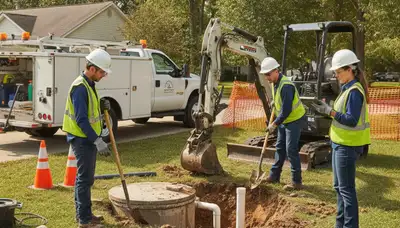 Septic repair service for Scottsdale, AZ homes by local plumbers
