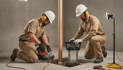 Sump pump installation for Scottsdale, AZ homes by On Call Plumbers