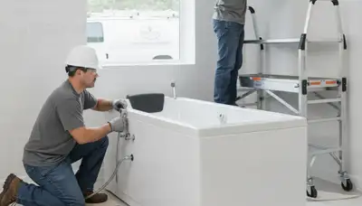 Walk-in tub installation for Scottsdale, AZ home by On Call Plumbers