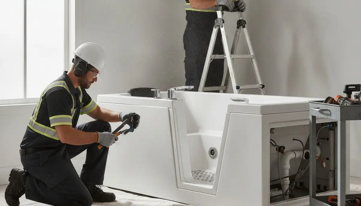 Walk-in tub installation for Scottsdale, AZ home by On Call Plumbers
